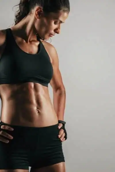 Toning Up at Home: The Ultimate Guide to Bodyweight Exercises 2 Image of woman's toned stomach after bodyweight exercises Birmingham and non-surgical treatment from Lipo 360