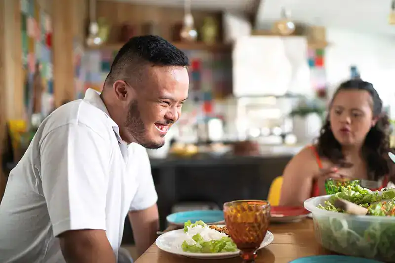 Empowering Weight Loss: A Comprehensive Guide for Individuals with Disabilities 2 Image of a disabled man and balance around nutrition to aid weight loss Birmingham